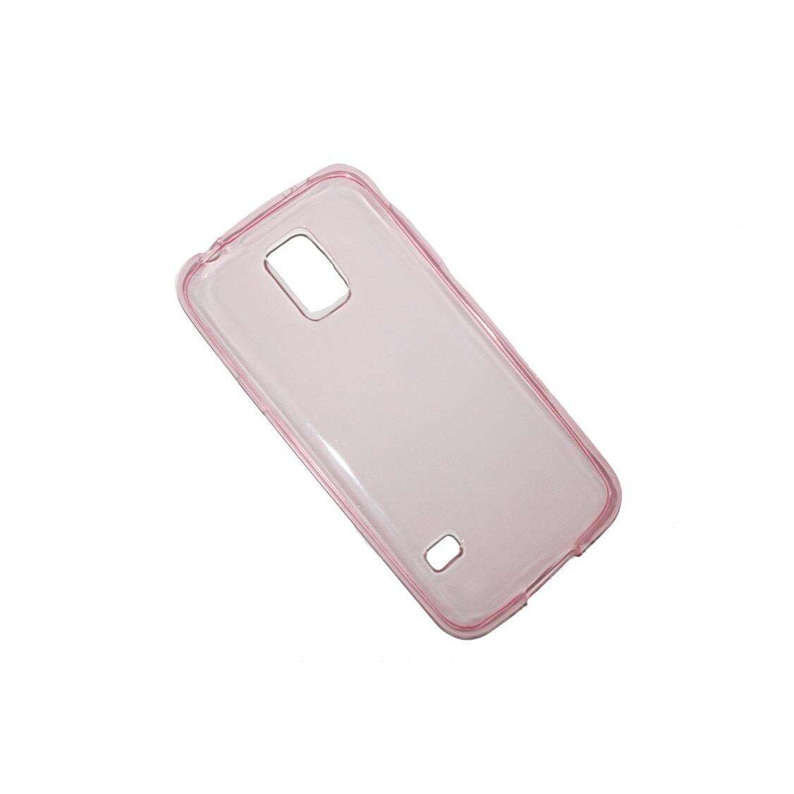 Husa Samsung Galaxy S5 mini G800 - ultra slim 0.3 mm silicon roz