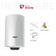 Boiler electric Ariston Pro 1 Eco 50L, 1800 W, functie Eco Evo, rezervor emailat cu Titan