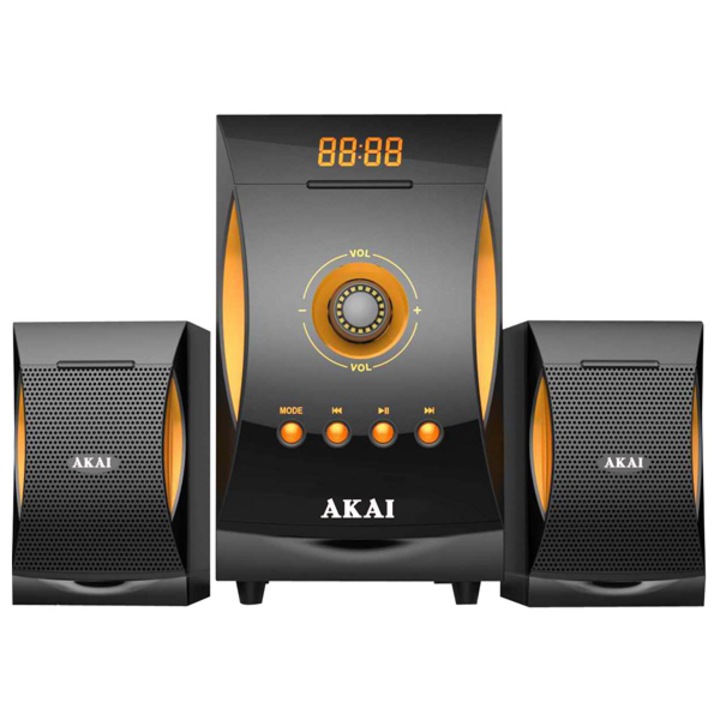 Аудио система Akai SS032A-3515, 2.1, Bluetooth, Черна