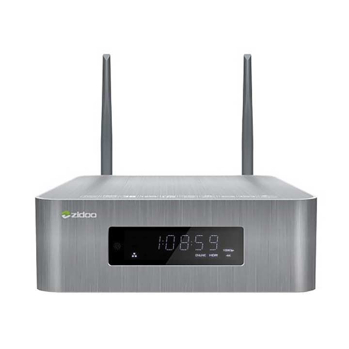 Mini PC cu Android PNI Zidoo X10 4K/3D, 2GB RAM, 16GB, Bluetooth 4.0, functie inregistrare, HDMI-In, OpenWrt