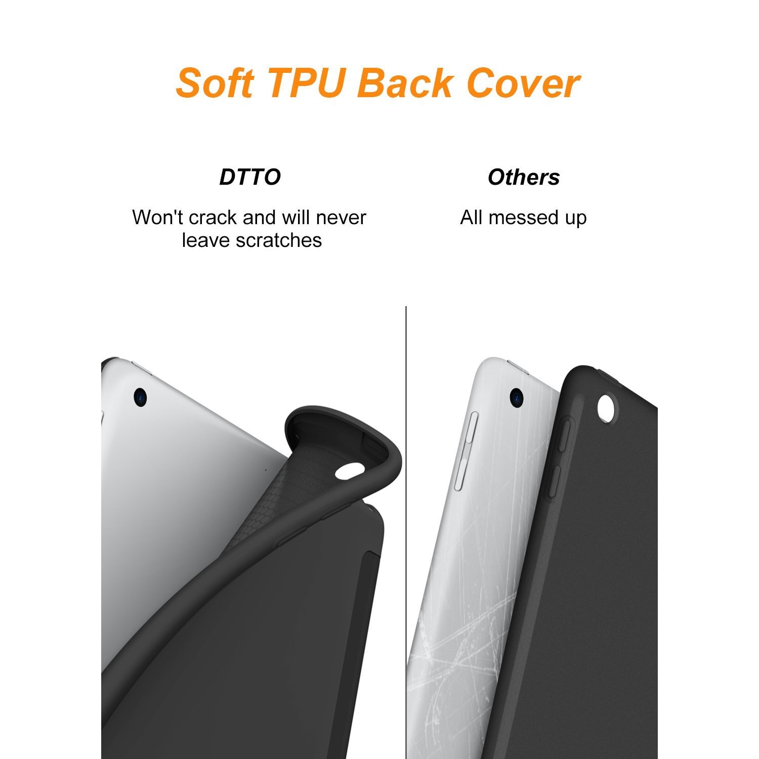 Husa Tableta Apple iPad 9.7" 2/3/4Th Generation IPad Air 2/3/4 ofera protectie Lux Black + Inel