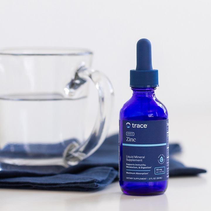 Trace Minerals Cink ionos folyékony, 50 mcg, 59 ml