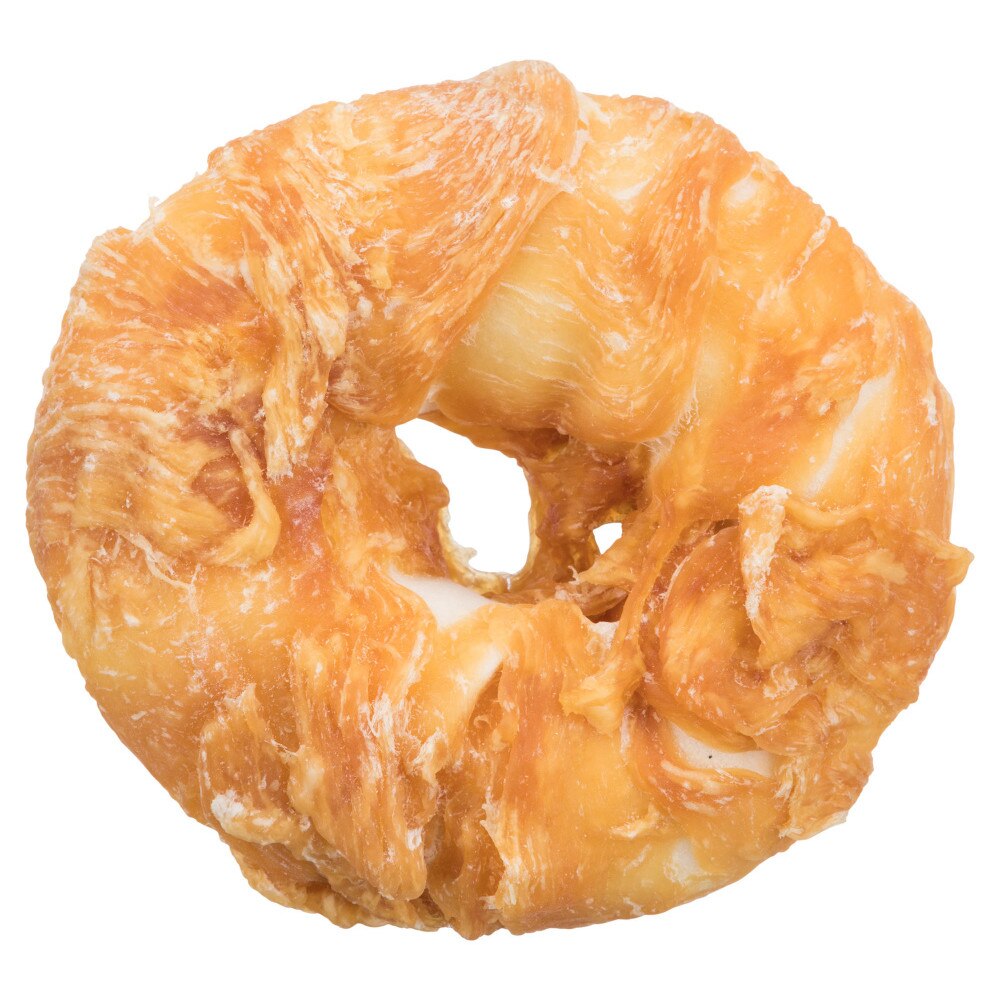 Recompensa Trixie Dentafun inel cu carne de pui pentru caini 10 cm/110 g 31328