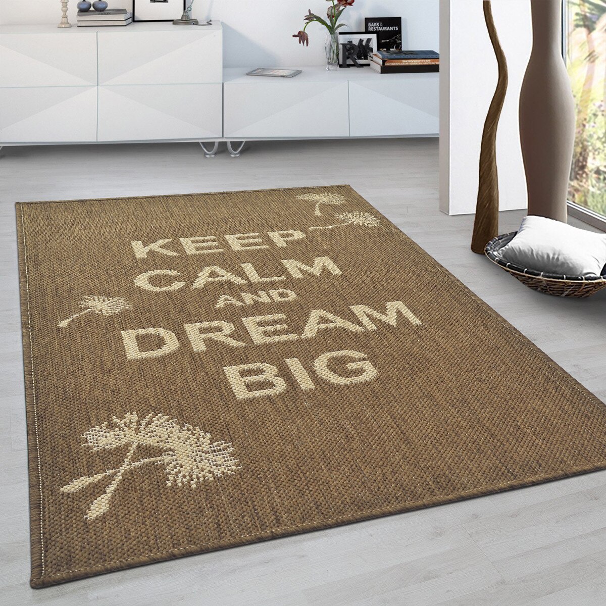 Covor Decorino C-031202 Fir Impletit Polipropilena 67x120 cm