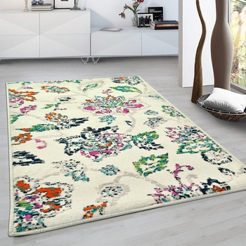 Covor Decorino C-032107 Floral Polipropilena 100x150 cm Covor Decorino C-032107 Floral Polipropilena 100x150 cm