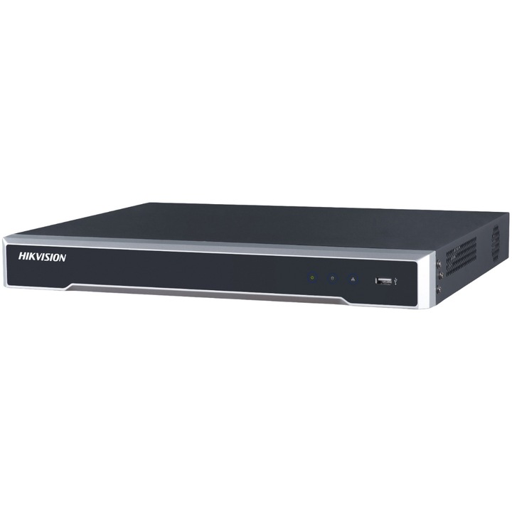 NVR Hikvision IP, 16 canale, rezolutie UltraHD 4K, HDMI, VGA