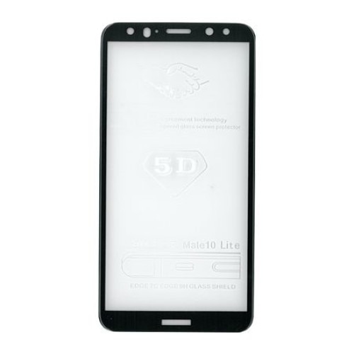 Folie sticla 5D, Gema, pentru Huawei Mate 10 Lite , negru
