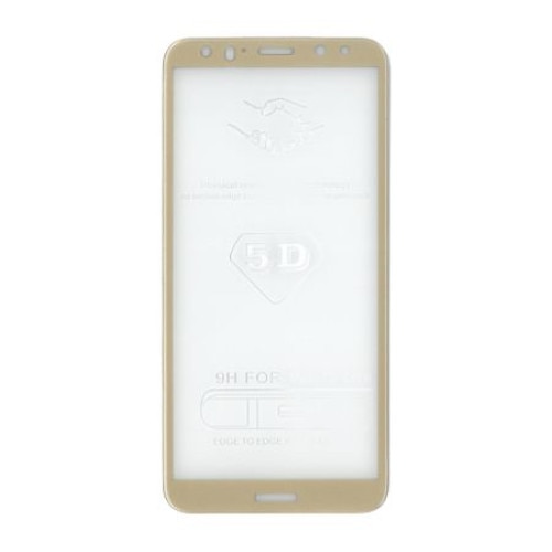 Folie sticla 5D Gema pentru Huawei Mate 10 Lite , auriu