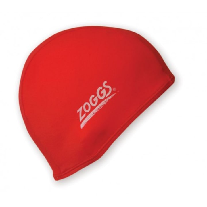 Шапка за плуване Zoggs Stretch Cap , Червена