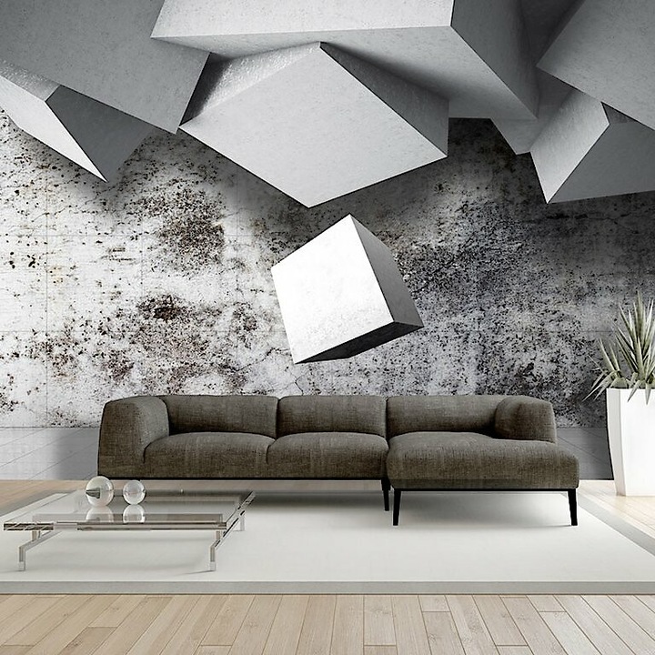 Fotótapéta - Geometriai eső 400x280