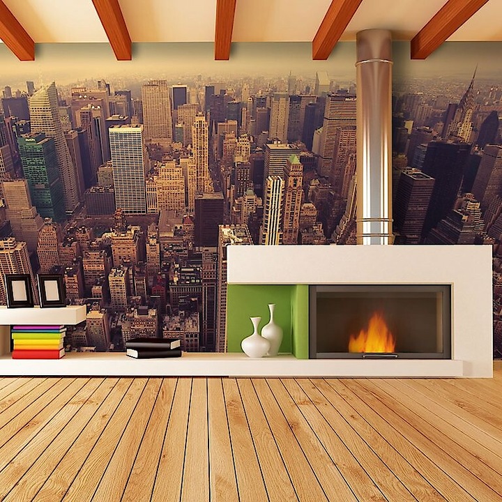 Fotótapéta - Manhattan, New York madártávlatból 450x270