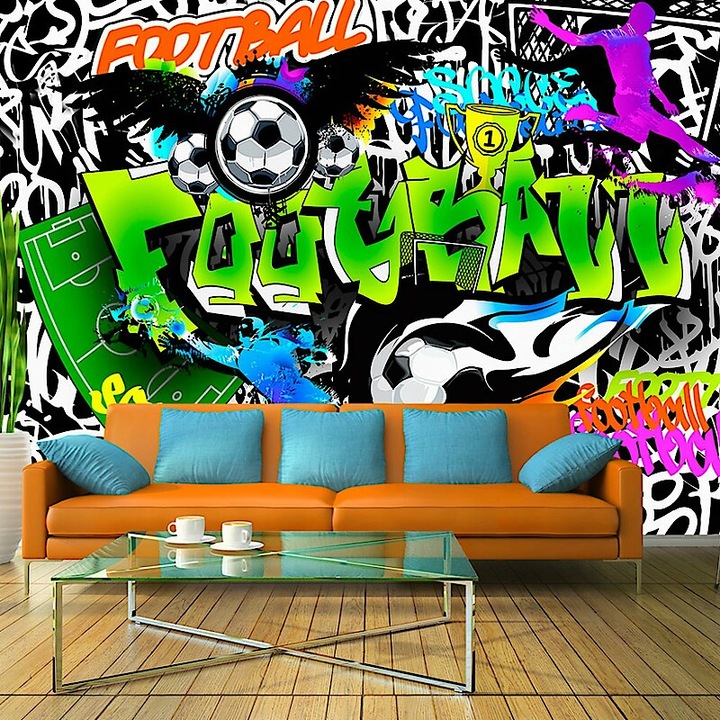 Fotótapéta - Foci grafiti 150x105
