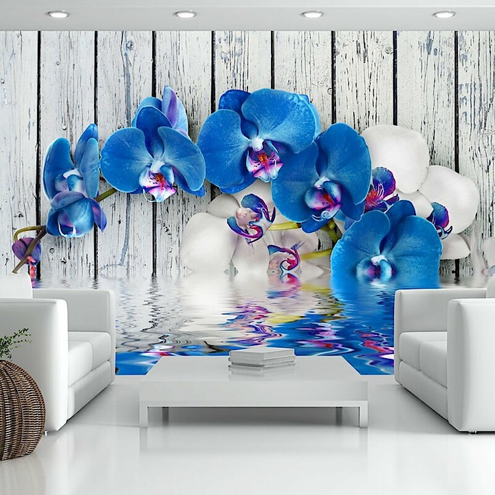 Fotótapéta - Festett orchideák 400x280