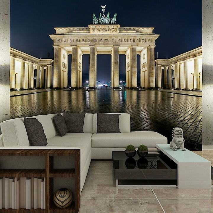 Fotótapéta - Brandenburgi kapu éjjel 2 450x270