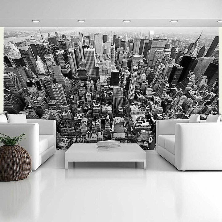 Fotótapéta - Fekete-fehér New York 450x270
