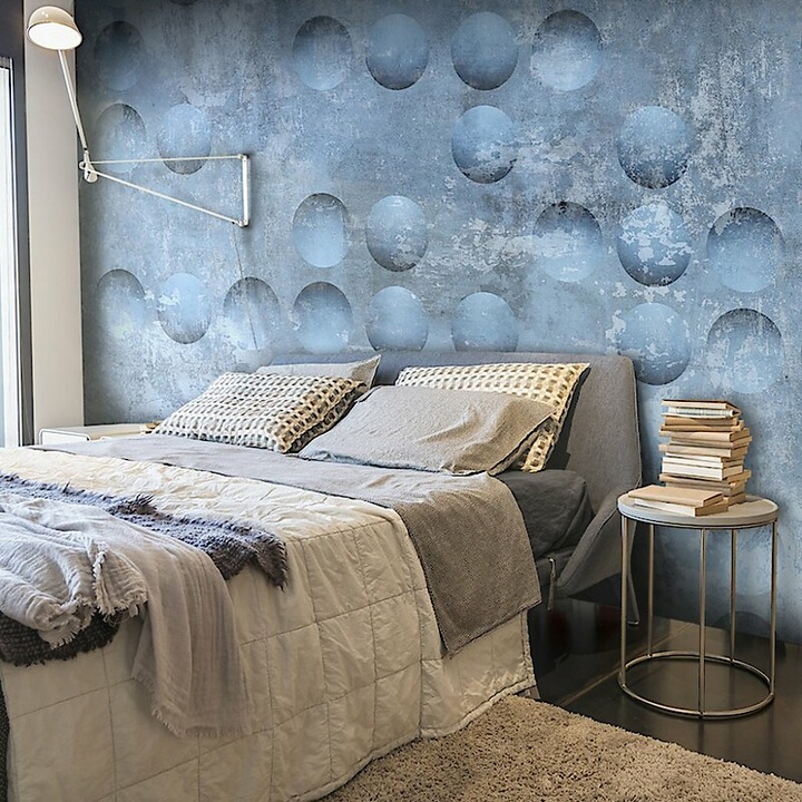 Fotótapéta - Kráterek és dombok 400x280