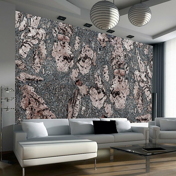 Fotótapéta - Megperzselt fadarabok 400x280