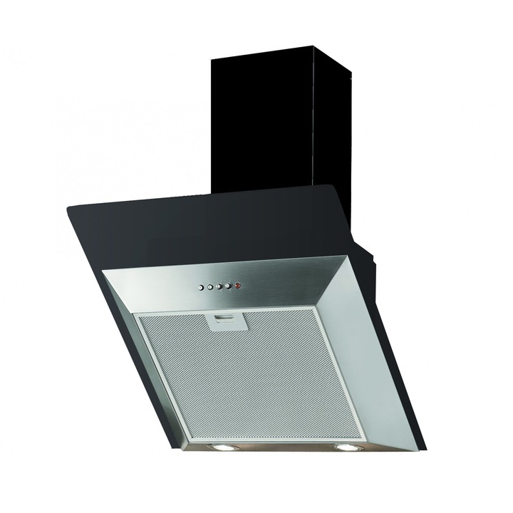 Hota incorporabila Balay 3BF266NX, 618 m³/h, 4 viteze, 200 W, L 53 cm, Inox