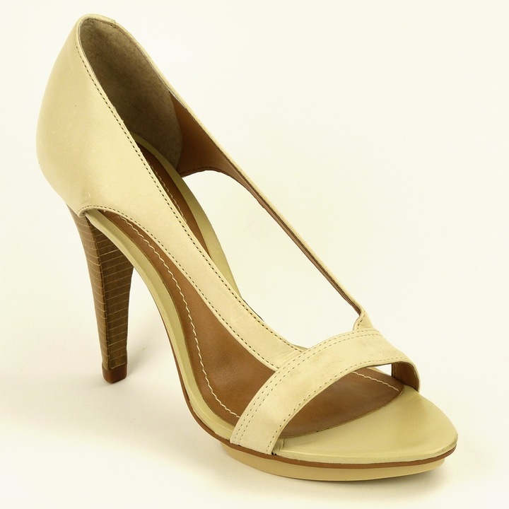 Дамски обувки Dumond модел 15814, екрю, размер 40