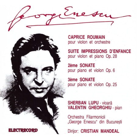 George Enescu Capricii Sonate Suite 2cd Emag Ro