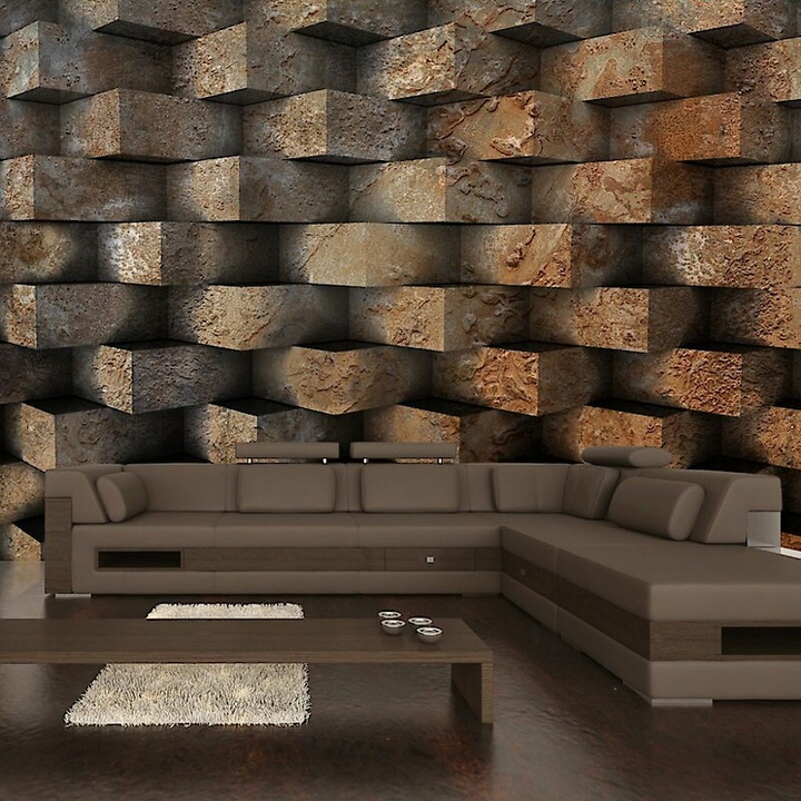 Fotótapéta - Elfordított tégla 400x280