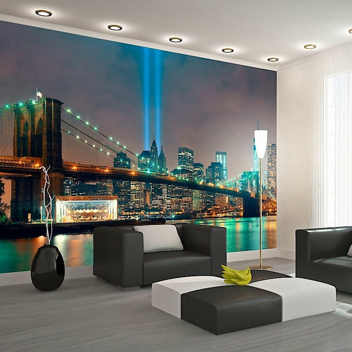 Fotótapéta - New York éjszakai fényei 400x280