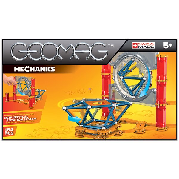 Joc de construit Geomag Mechanics 164 piese