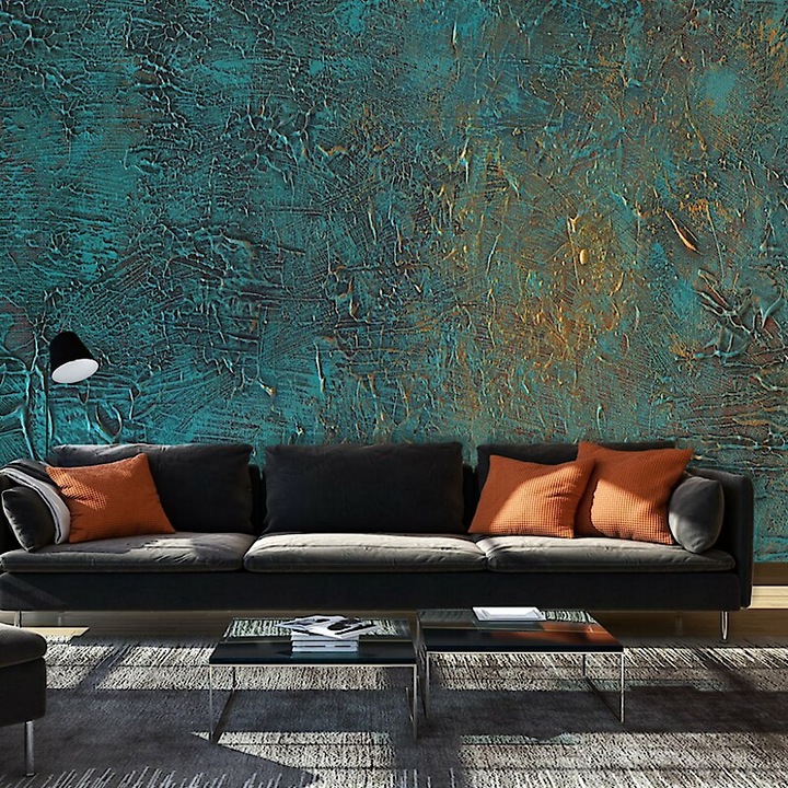 Fotótapéta - Türkiz fal 400x280