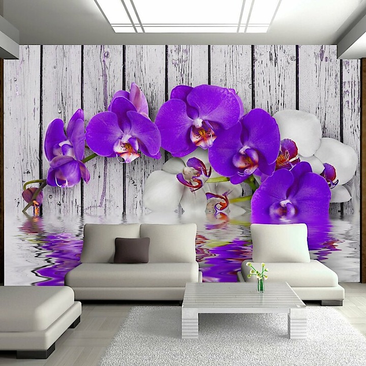 Fotótapéta - Festett orchideák 2 400x280