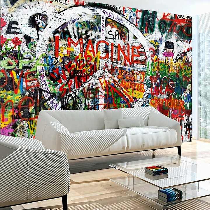 Fotótapéta - Hippi grafiti 400x280