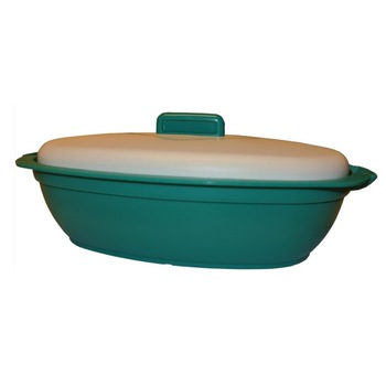 Castron oval cu capac, 35x22.5x12 cm Castron oval cu capac, 35x22.5x12 cm