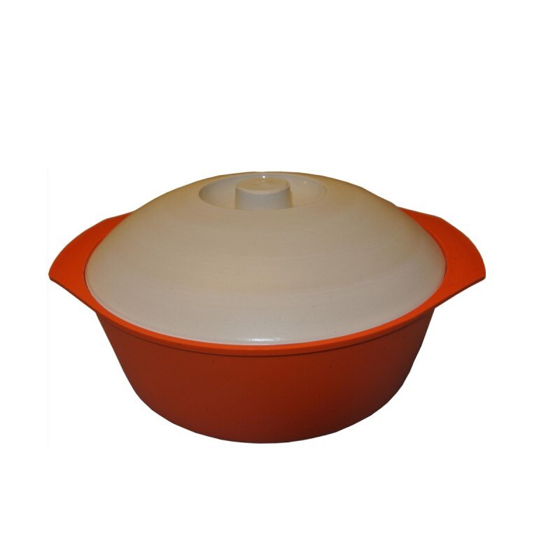 Castron rotund cu capac, 24x27x13cm
