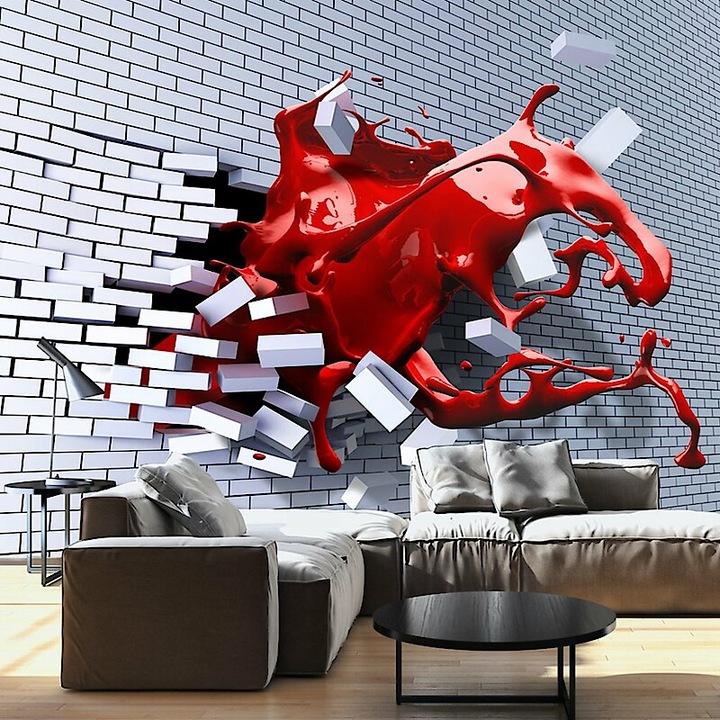 Fotótapéta - Átütő vörös 400x280