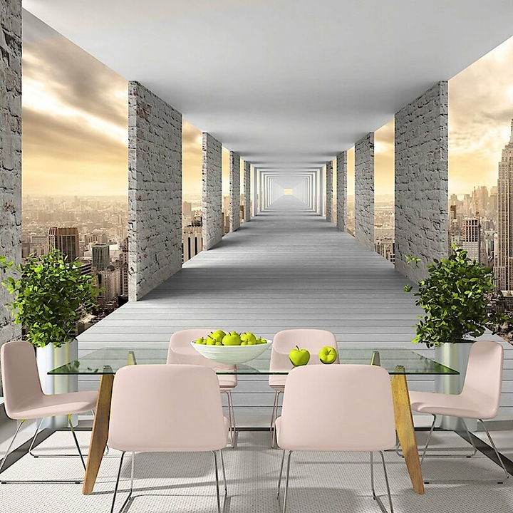 Fotótapéta - Út a város felett 150x105