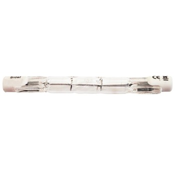 Bec halogen liniar Sidef, 150W, Autonomie 2000 ore, Lungime 78mm Bec halogen liniar Sidef, 150W, Autonomie 2000 ore, Lungime 78mm