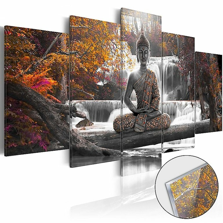 Akrilüveg kép - Autumnal Buddha [Glass] 200x100