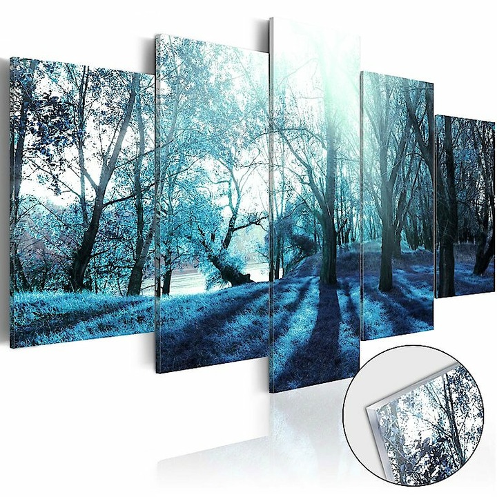 Akrilüveg kép - Blue Glade [Glass] 200x100