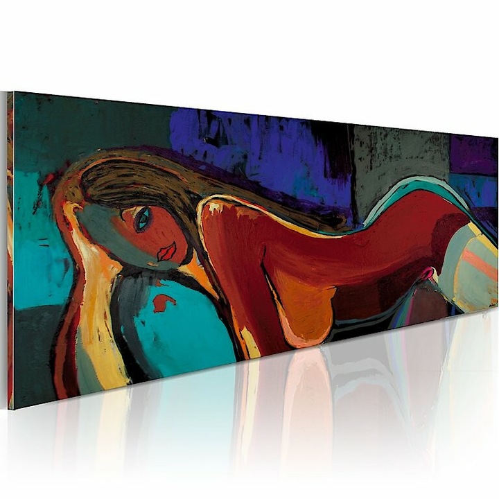 Kézzel festett kép - Afternoon nap 120x60