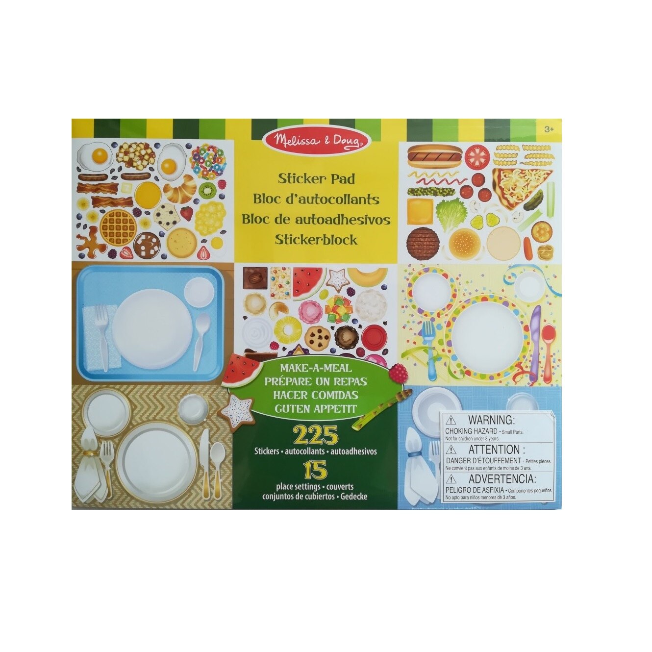 Abtibilduri Alimentele Melissa and Doug