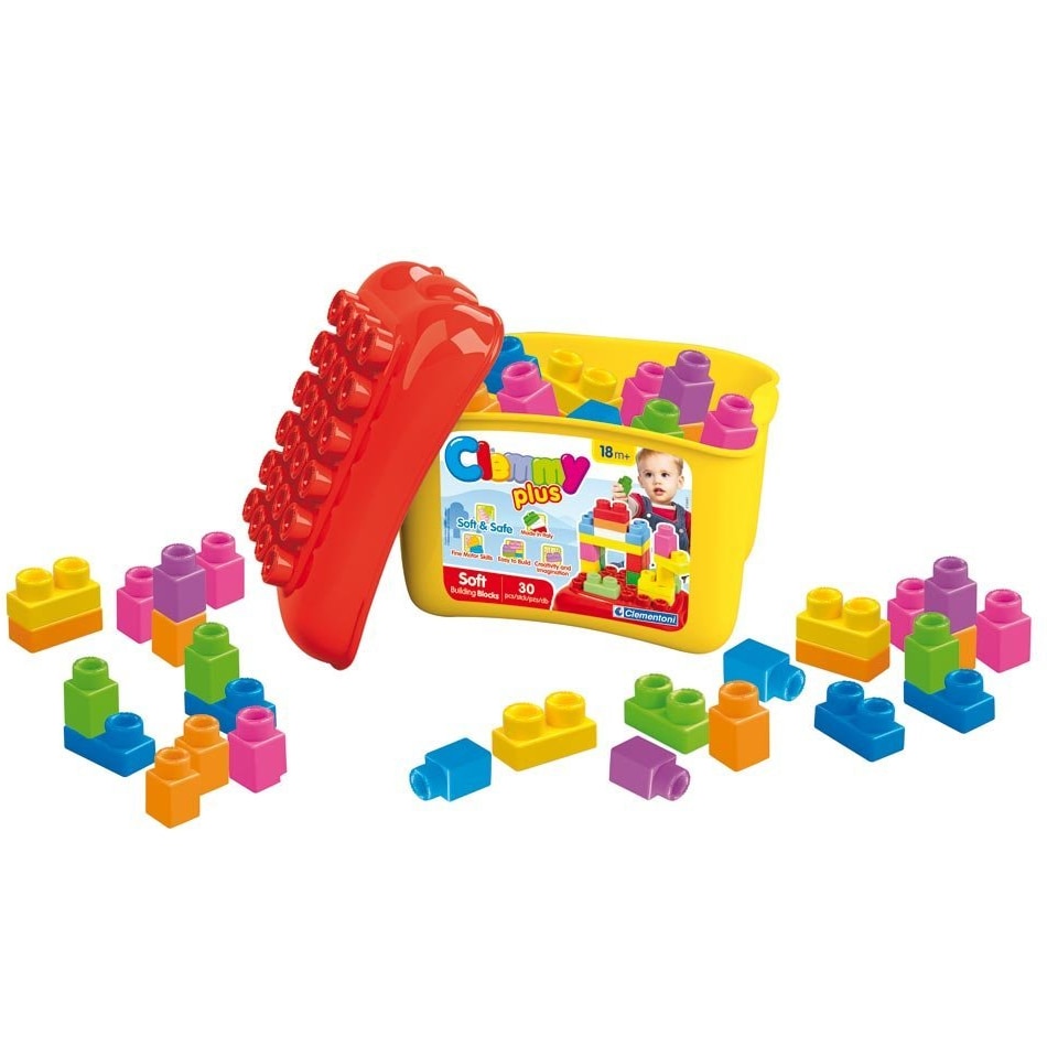 Set Cuburi Moi Clemmy Plus Cos 30 cuburi - eMAG.ro