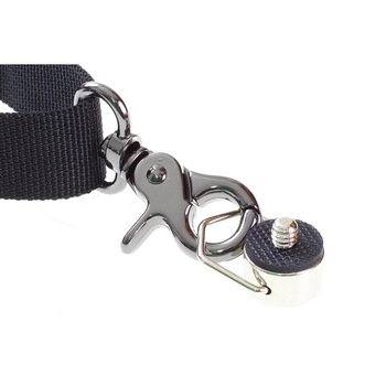 Carabiniera JJC NS-J3 si ureche asigurare cu surub 1/4 pentru curelele Black Rapid Carabiniera JJC NS-J3 si ureche asigurare cu surub 1/4 pentru curelele Black Rapid