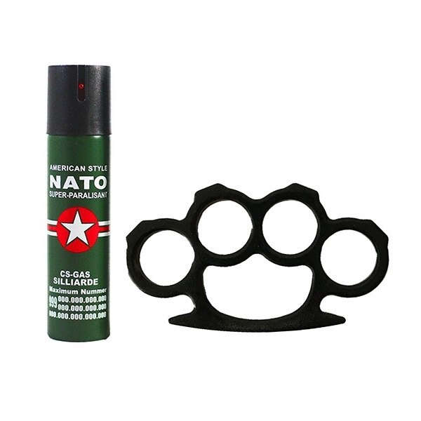 Kit Autoaparare Survival2 alcatuit din Spray Paralizant si Box metalic