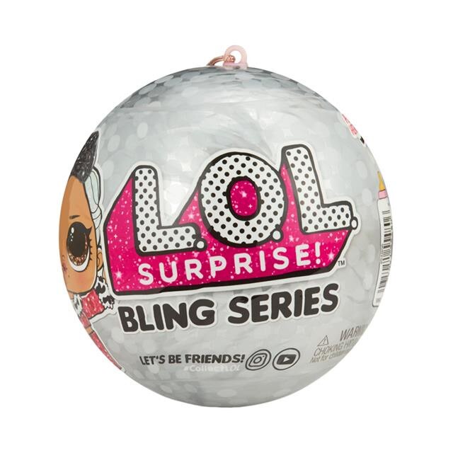 Papusa surpriza LOL Surprise Glitz Bling+Set Toi Toys Fa-ti Propriile Bijuterii