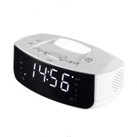 ceas digital de birou 230v ecran led alarma radio fm lanterna alb imagen 37_0_
0