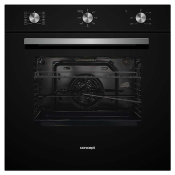 Cuptor incorporabil Concept ETV7060, Electric, Multifunctional, 70 l, Clasa A, Sticla neagra Cuptor incorporabil Concept ETV7060, Electric, Multifunctional, 70 l, Clasa A, Sticla neagra