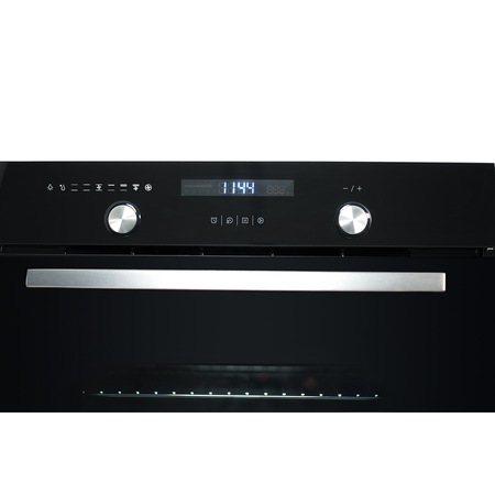 Cuptor incorporabil Concept ETV7560BC, Electric, Multifunctional, 70 l, Clasa A, Sticla neagra