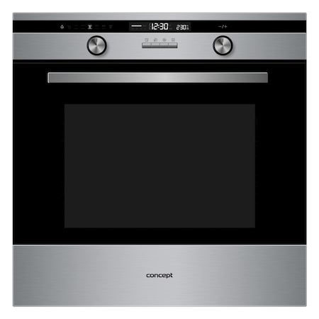 Cuptor incorporabil Concept ETV7760, Electric, Multifunctional, 70 l, Clasa A, Inox