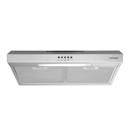 Hota traditionala Concept OPP2260, Putere de absorbtie 232m3/h, 1 motor, 60 cm, Inox