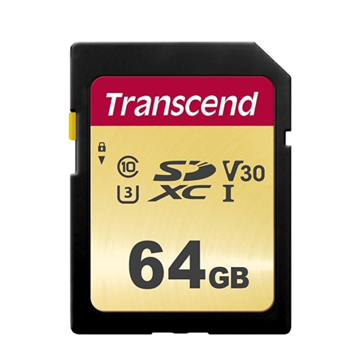Карта памет Transcend 64GB UHS-I U3 SD Card, MLC