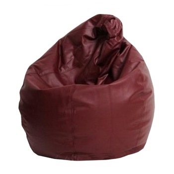 Fotoliu Puf BEAN BAGS, tip para, cu maner, piele ecologica, pentru interior/exterior, Bordo Fotoliu Puf BEAN BAGS, tip para, cu maner, piele ecologica, pentru interior/exterior, Bordo